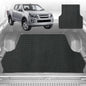 6D Diamond Ute Tub Mat for Isuzu D-Max Crew Cab RG 2020-Current (with factory plastic tub liner)-Black-Outback GT