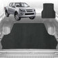 6D Diamond Ute Tub Mat for Isuzu D-Max Crew Cab RG 2020-Current (with spray on liner or no liner)-Black-Outback GT