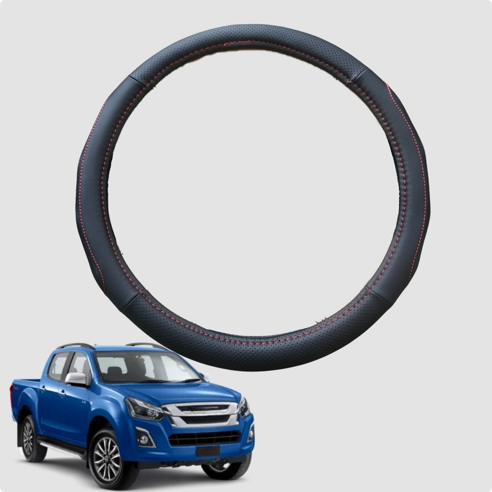 Steering Wheel Cover for Isuzu D-Max Crew Cab 2012-2018  38CM | Circle