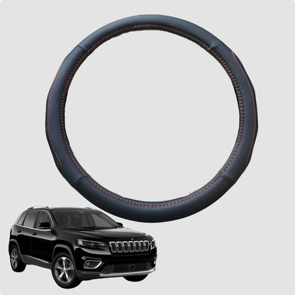 Steering Wheel Cover for Jeep Cherokee 2002-2008 (KJ) 38CM | Circle