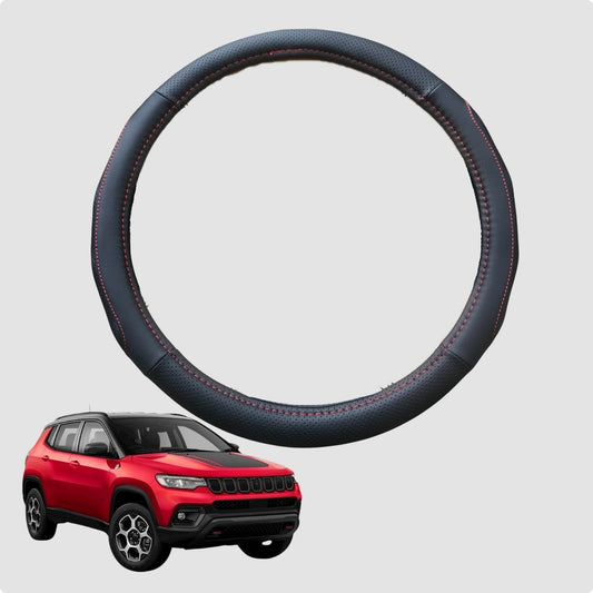 Steering Wheel Cover for Jeep Compass 2017-Current M6 38CM | Circle