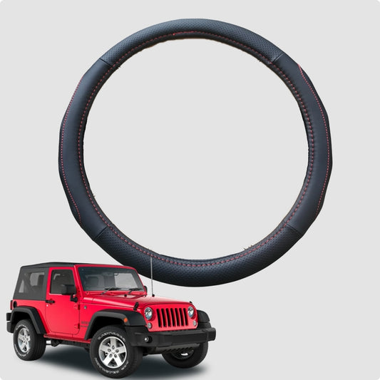 Steering Wheel Cover for Jeep Wrangler 2006-2018 (2-Door JK) 38CM | Circle