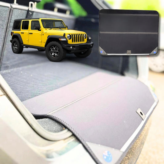 Rear Cargo Boot Bumper Protector for Jeep Wrangler Rubicon 2007-2018 72.5x55.5cm