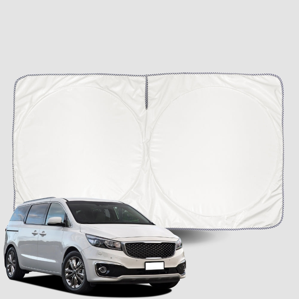 Windscreen Sun Shade for Kia Carnival (KA4)2021-Current Universal Fit Window Visor UV Block XL