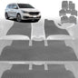 6D Diamond Car Floor Mats for Kia Carnival 2015-2020-Ultimate Set-Grey-Outback GT