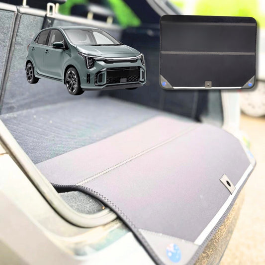 Rear Cargo Boot Bumper Protector for Kia Picanto 2017-Current 72.5x55.5cm
