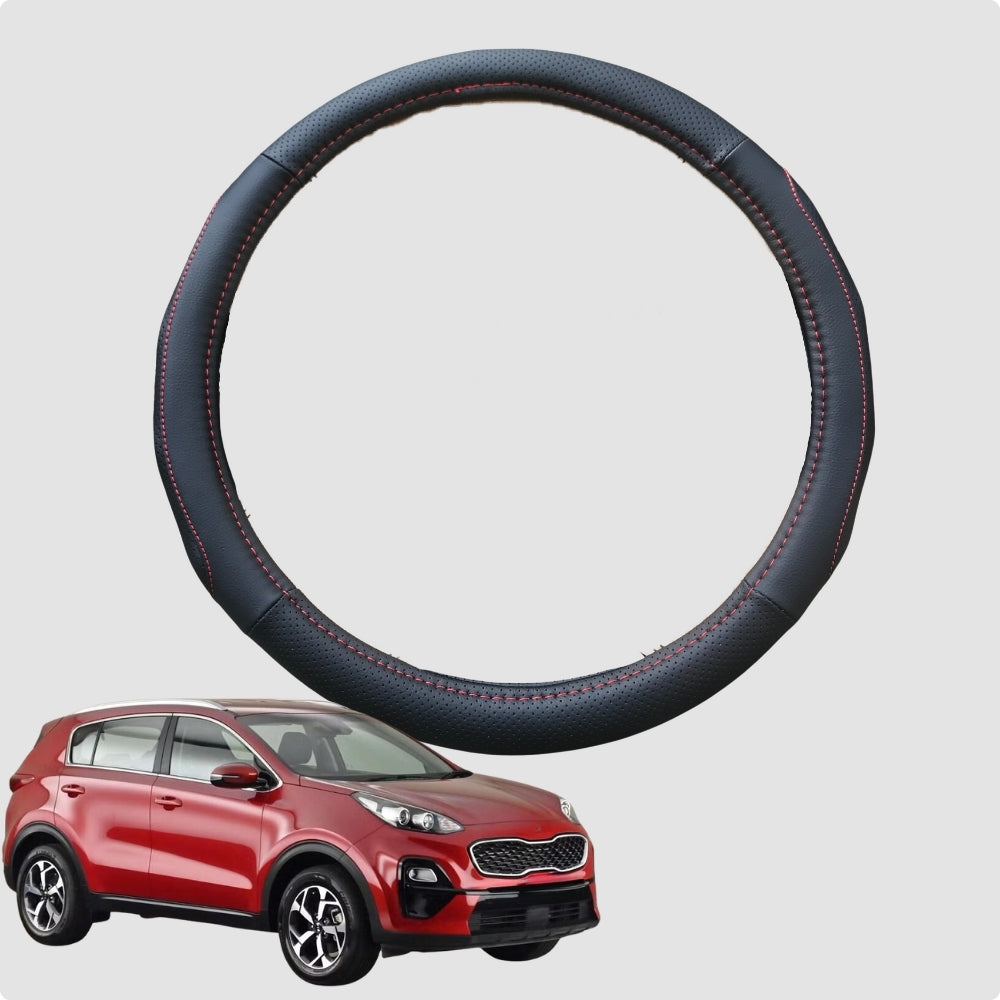 Steering Wheel Cover for Kia Sportage 2016-2021 (QL) 38CM | Circle