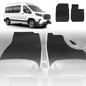 6D Diamond Car Floor Mats for LDV G10 Van 2015-Current-Front Set-Black-Outback GT