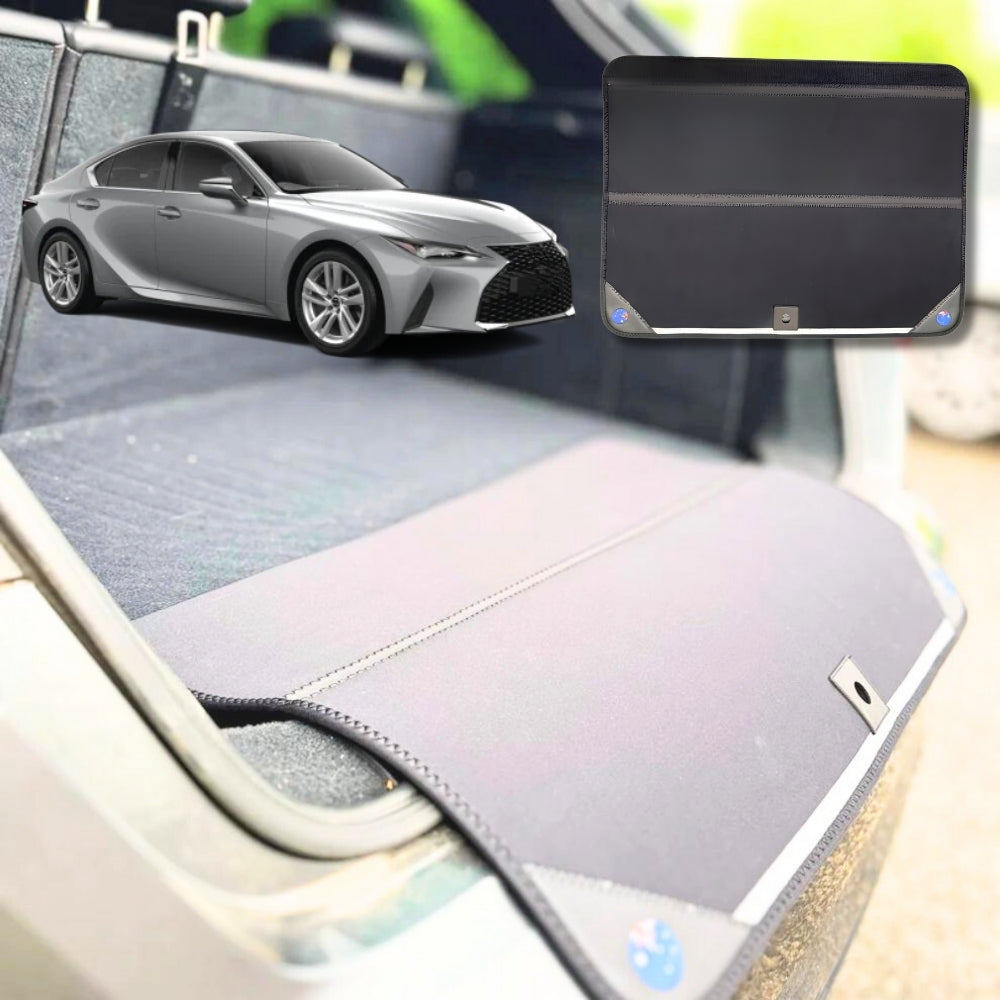 6D Diamond Car Boot Mat for Lexus IS 30R, 31R2013-2021-Cargo Mat-Black-Outback GT