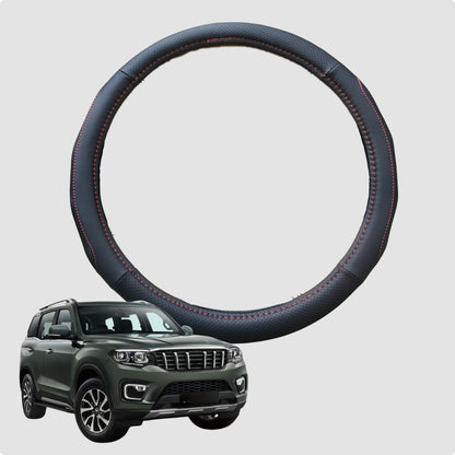 Steering Wheel Cover for Mahindra Scorpio 2022-Current (Z101) 38CM | Circle