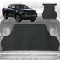 6D Diamond Ute Tub Mat for Mazda BT-50 Dual Cab (UP UR) 2011-2020-Black-Outback GT