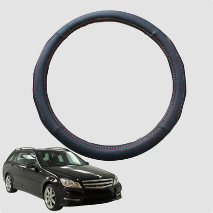 Steering Wheel Cover for Mercedes-Benz C-class 2007-2014 (Wagon W204) 38CM | Circle