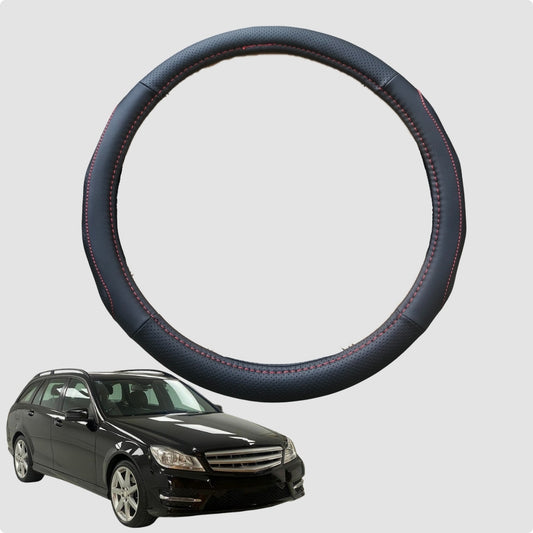 Steering Wheel Cover for Mercedes-Benz C-class 2007-2014 (Wagon W204) 38CM | Circle