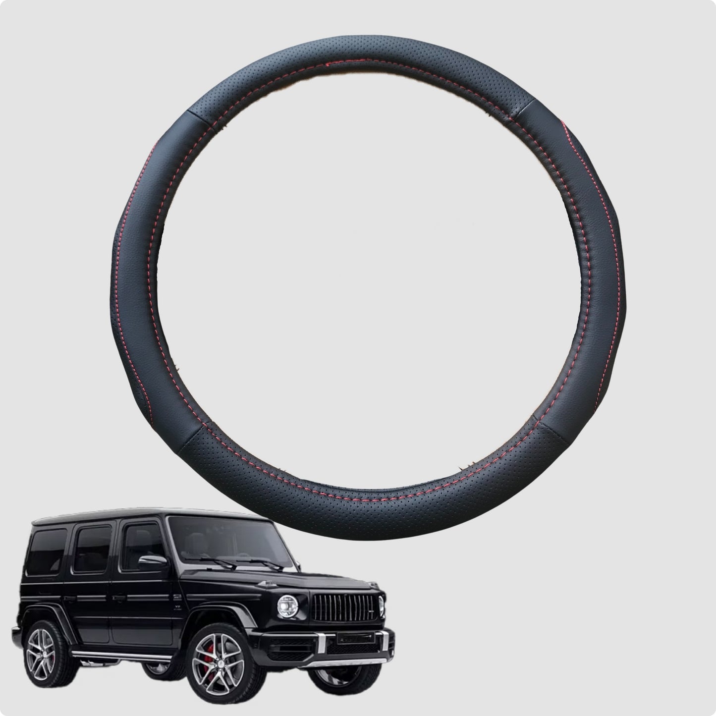 Steering Wheel Cover for Mercedes-Benz G-Class 2018-Current (W463A) 38CM | Circle