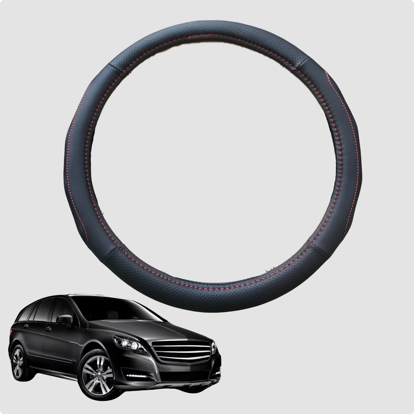 Steering Wheel Cover for Mercedes-Benz R-Class 2006-2015 (W251) 38CM | Circle