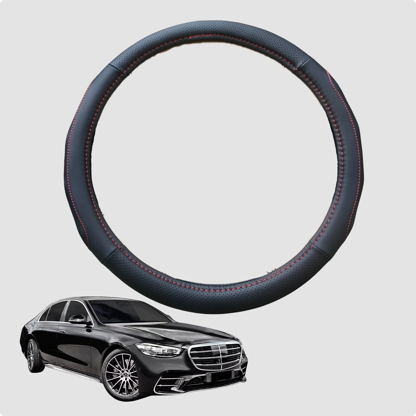 Steering Wheel Cover for Mercedes-Benz S-class 2021-Current Sedan (W223) 38CM | Circle