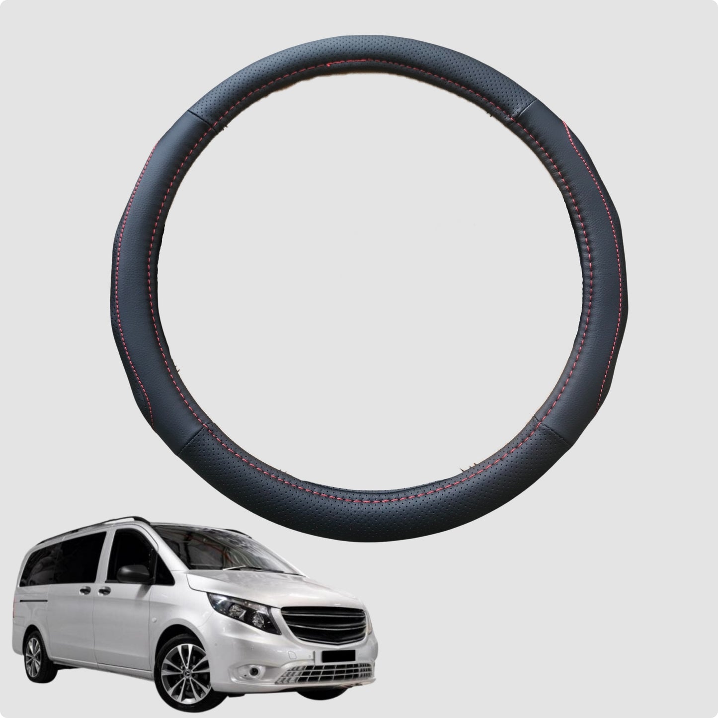 Steering Wheel Cover for Mercedes-Benz Valente 2014-Current (W447) 38CM | Circle