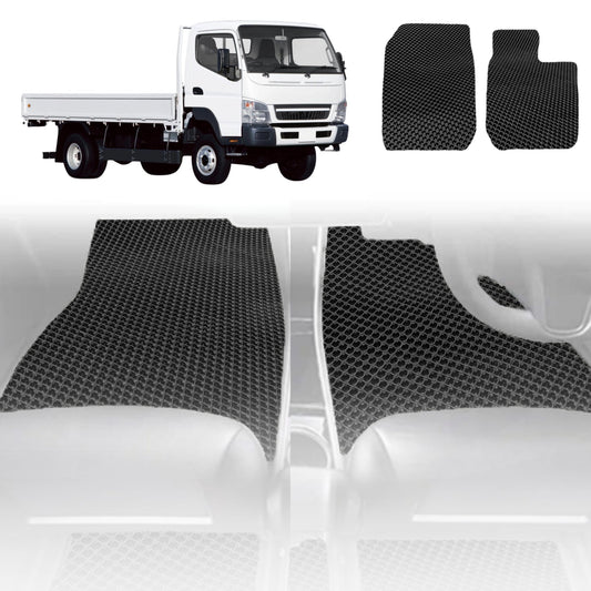 6D Diamond Car Floor Mats for Mitsubishi Fuso Canter (8th Gen)2010-Current-Outback GT