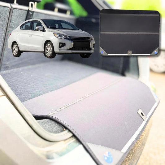 Rear Cargo Boot Bumper Protector for Mitsubishi Mirage 2012-Current 72.5x55.5cm