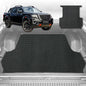 6D Diamond Ute Tub Mat for Nissan Navara Dual Cab Pro-4X 2022-Current (with spray on liner or no liner)-Black-Outback GT
