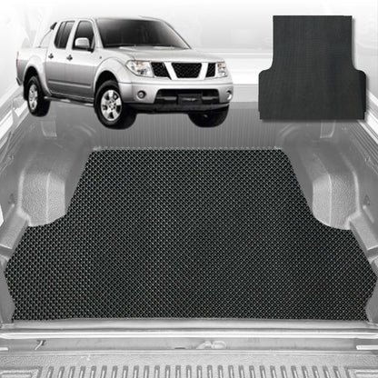 6D Diamond Ute Tub Mat for Nissan Navara Dual Cab (D40 ST/STX) 2005-2014 (with spray on liner or no liner)