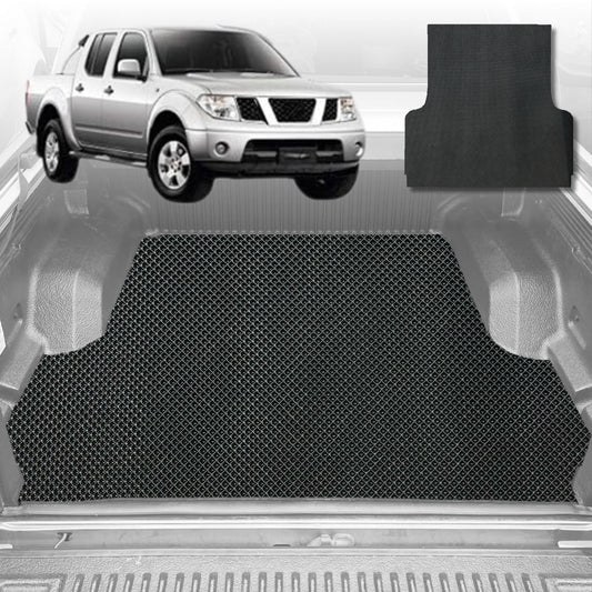 6D Diamond Ute Tub Mat for Nissan Navara Dual Cab (D40 ST/STX) 2005-2014 (with spray on liner or no liner)