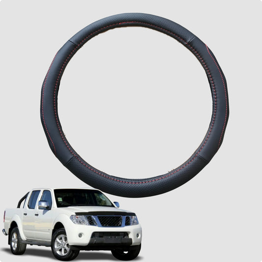 Steering Wheel Cover for Nissan Navara King Cab 2005-2014 (D40) 38CM | Circle