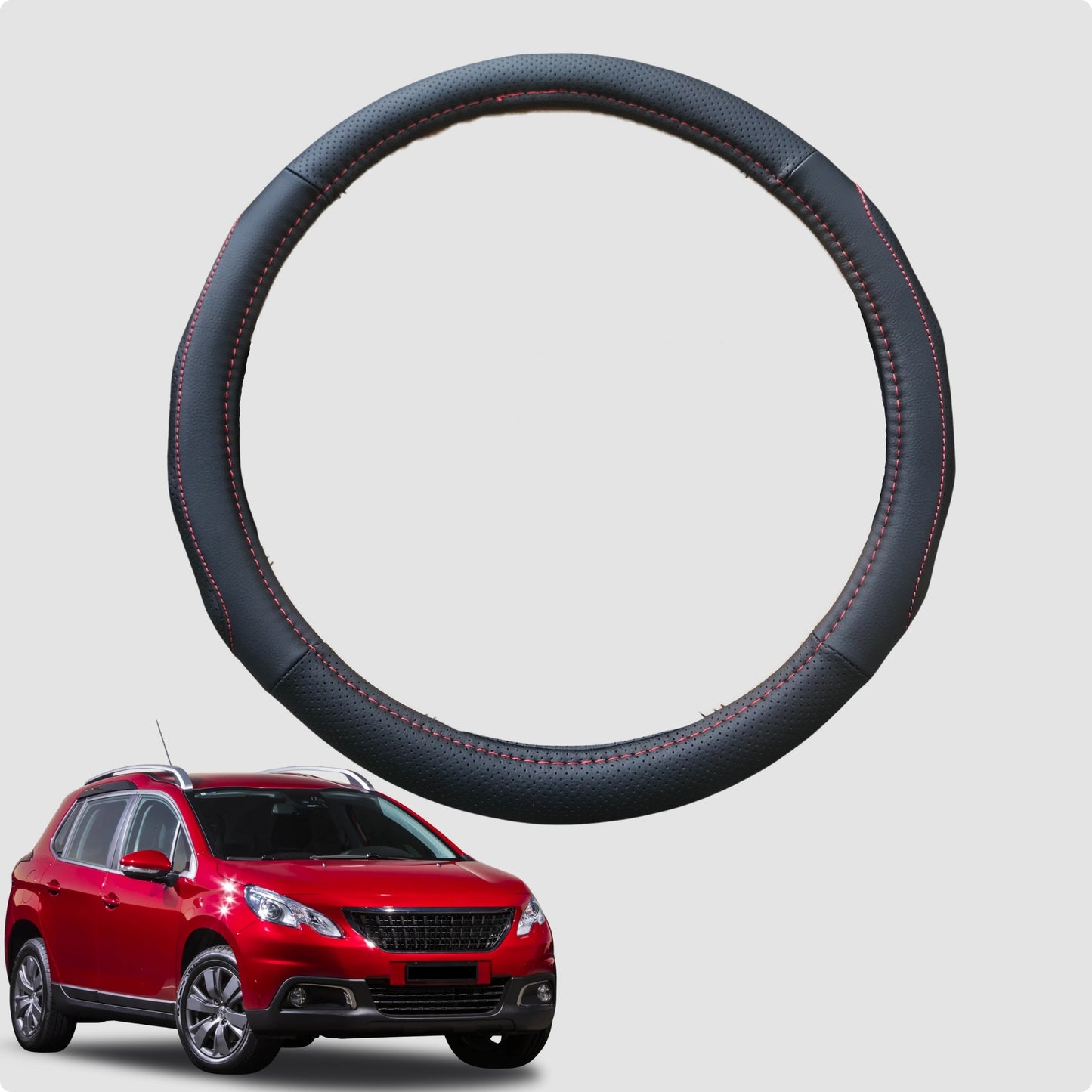 Steering Wheel Cover for Peugeot 2008 SUV 2012-2019 (A94) 38CM | Circle