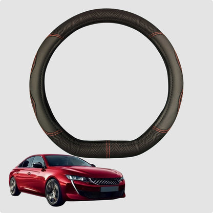 Steering Wheel Cover for Peugeot 508 2018-Current (R83) 38CM | D-Shape