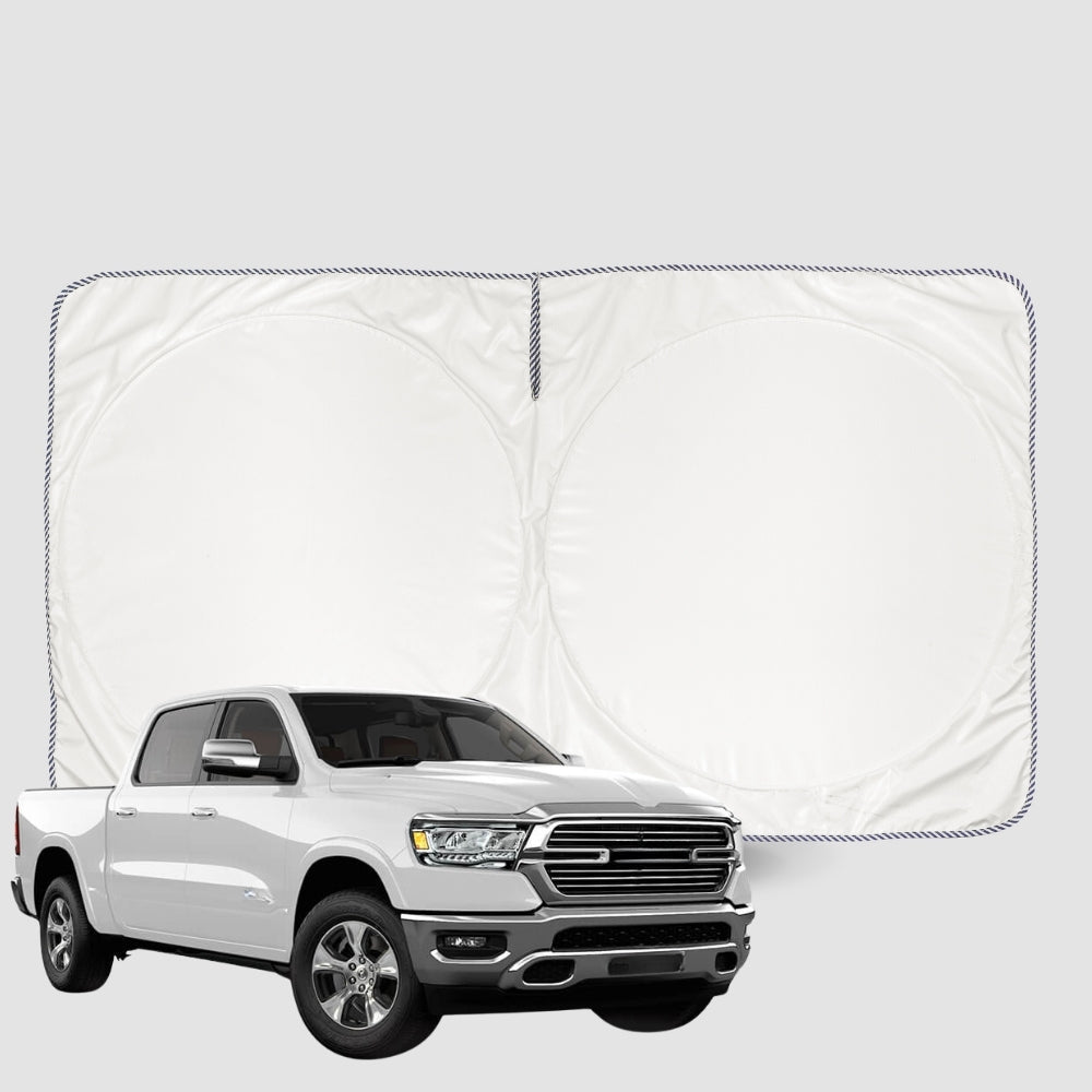 Windscreen Sun Shade for RAM 1500 Laramie (DT)2019-Current Universal Fit Window Visor UV Block XL