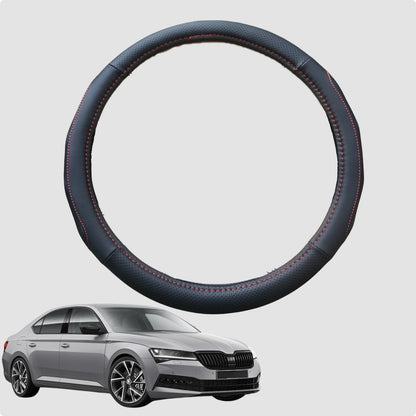 Steering Wheel Cover for Skoda Superb 2015-Current (B8 typ 3V) 38CM | Circle