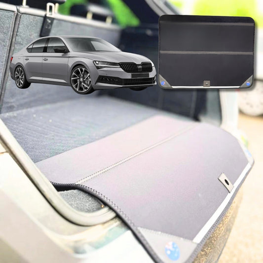 Rear Cargo Boot Bumper Protector for Skoda Superb 2015-Current 72.5x55.5cm
