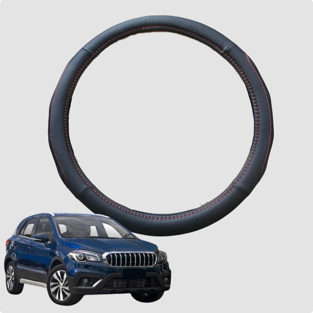 Steering Wheel Cover for Suzuki S-Cross 2014-2021 (JY) 38CM | Circle