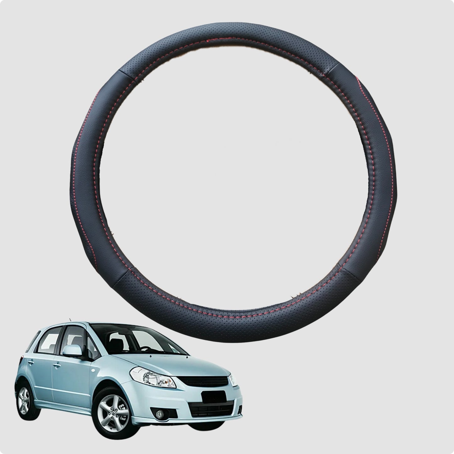 Steering Wheel Cover for Suzuki SX4 2006-2013 Manual (GY/EY/RW) 38CM | Circle