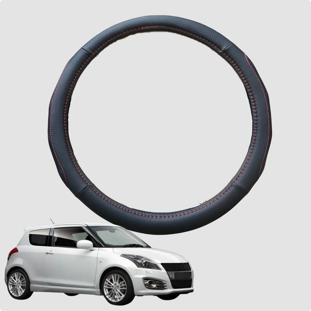 Steering Wheel Cover for Suzuki Swift Sport 2005-2012 (RS, FZ) 38CM | Circle
