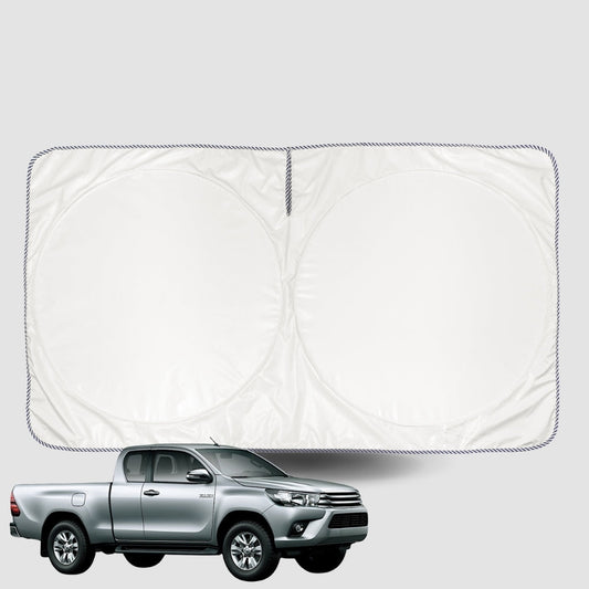 Windscreen Sun Shade for Toyota Hilux Extra Cab 2015-Current Universal Fit Window Visor UV Block