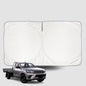 Windscreen Sun Shade for Toyota Hilux Single Cab 2015-Current Universal Fit Window Visor UV Block