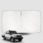 Windscreen Sun Shade for Toyota LandCruiser 70 Double Cab 2014-Current Universal Fit Window Visor UV Block