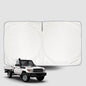Windscreen Sun Shade for Toyota LandCruiser 70 Single Cab 2012-Current Universal Fit Window Visor UV Block