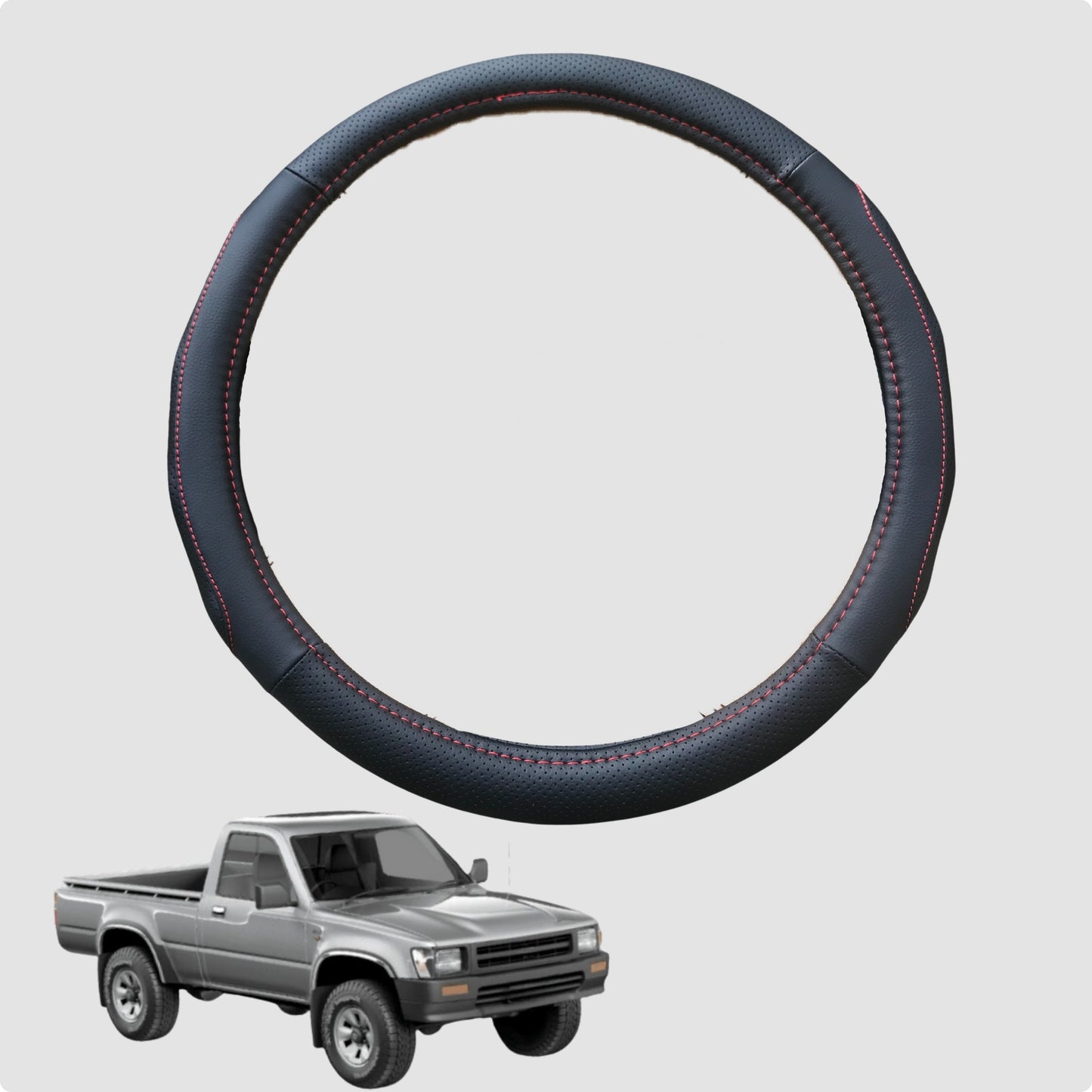 Steering Wheel Cover for Toyota Hilux Single Cab 1988-1997 (N80, N90, N100, N110) 38CM | Circle