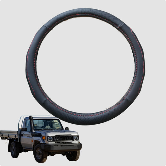 Steering Wheel Cover for Toyota LandCruiser 70 Single Cab 2012-Current  38CM | Circle