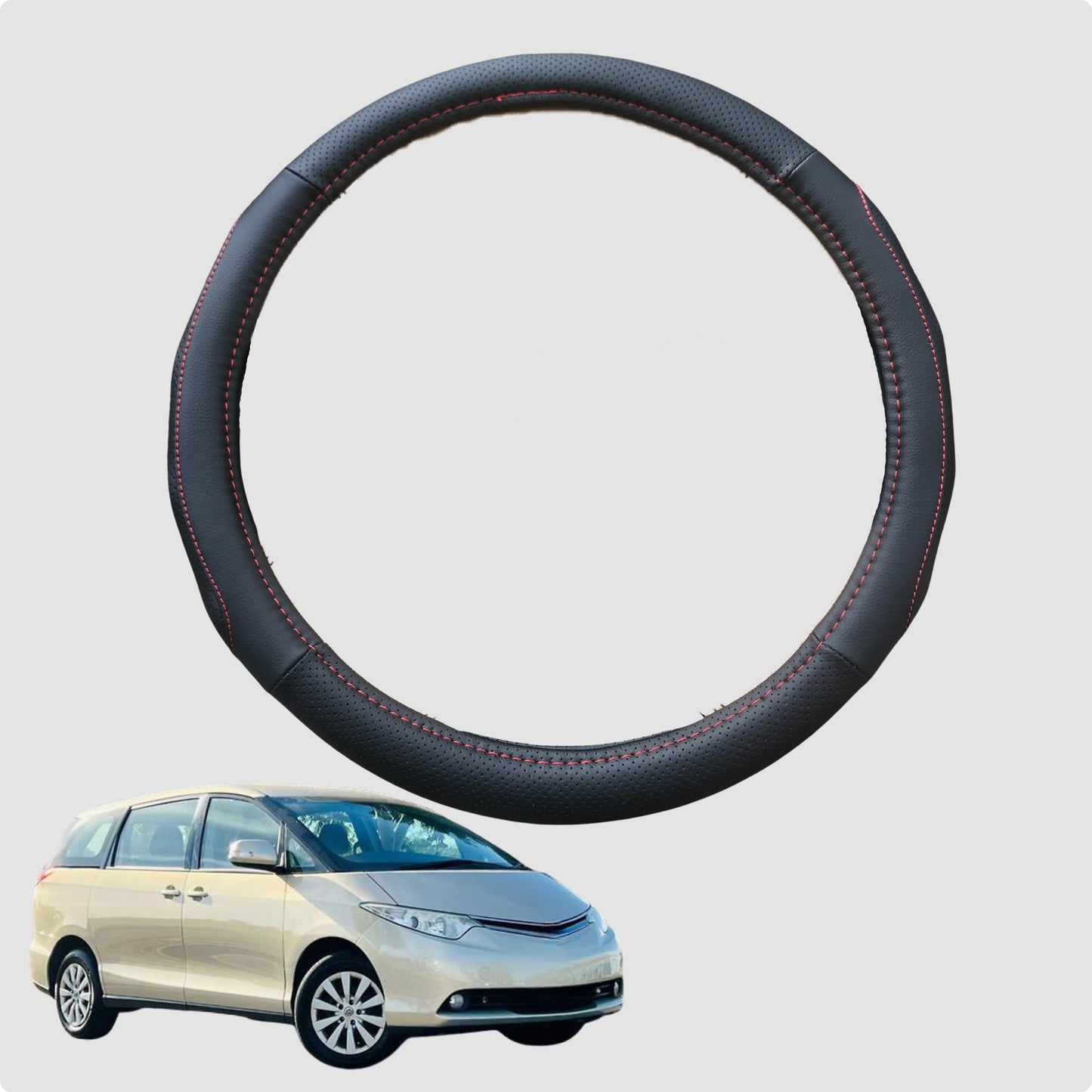 Steering Wheel Cover for Toyota Tarago 2000-2006 7 seater 38CM | Circle