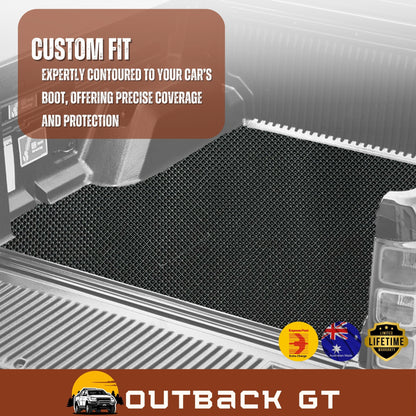 6D Diamond Ute Tub Mat for Isuzu D-Max Crew Cab RG 2020-Current (with spray on liner or no liner)