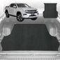 6D Diamond Ute Tub Mat for VolksWagen Amarok Dual Cab 2H Facelift 2022-Current (with spray on liner or no liner)-Black-Outback GT