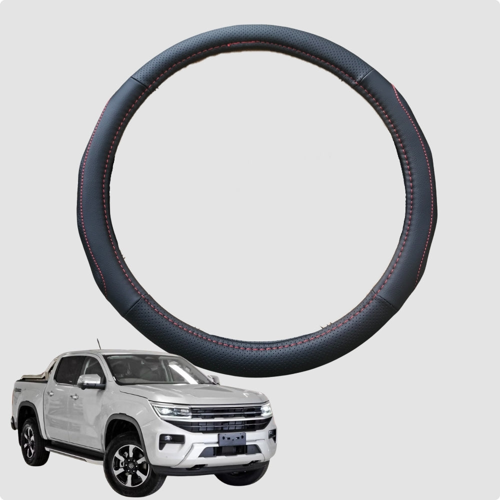 Steering Wheel Cover for VolksWagen Amarok Dual Cab 2022-Current 2H Facelift 38CM | Circle