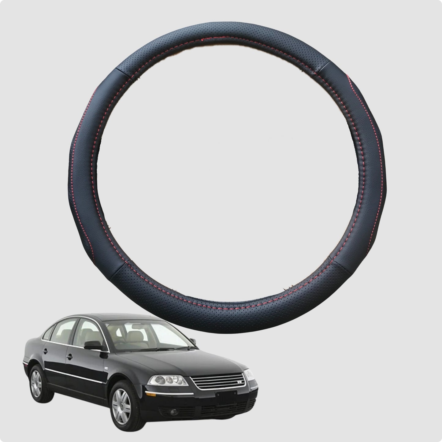 Steering Wheel Cover for VolksWagen Passat 1995-2005 (B5) 38CM | Circle