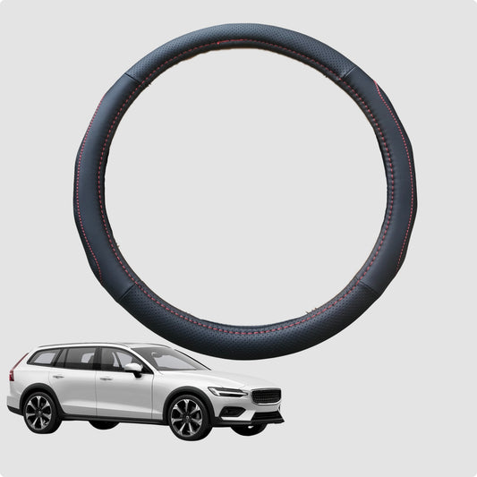 Steering Wheel Cover for Volvo V60 2010-2018 Manual 38CM | Circle