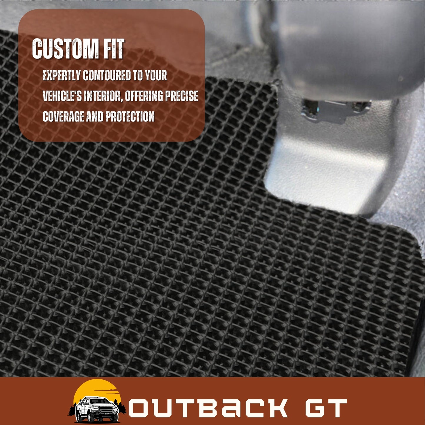 6D Diamond Car Floor Mats for Nissan JUKE 2020-Current Full Set | Heavy Duty Carpet Liner