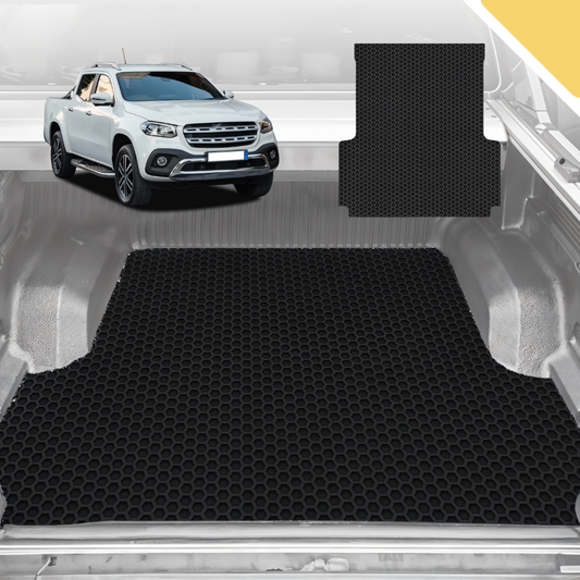Outback GT 6D Pro Ute Tub Mat for Mercedes-Benz X-Class Ute 2017-2021 (with Factory Plastic tub Liner)- Black