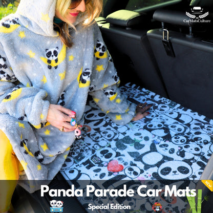Panda Car Floor Mats for Hyundai Getz 2002-2011 Full Set | AU Made | Carpet RHD